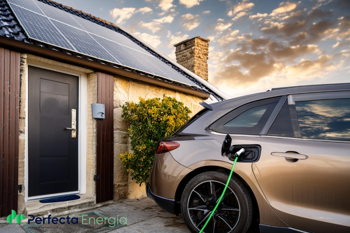 Se puede cargar un coche electrico con placas solares en tu propio hogar