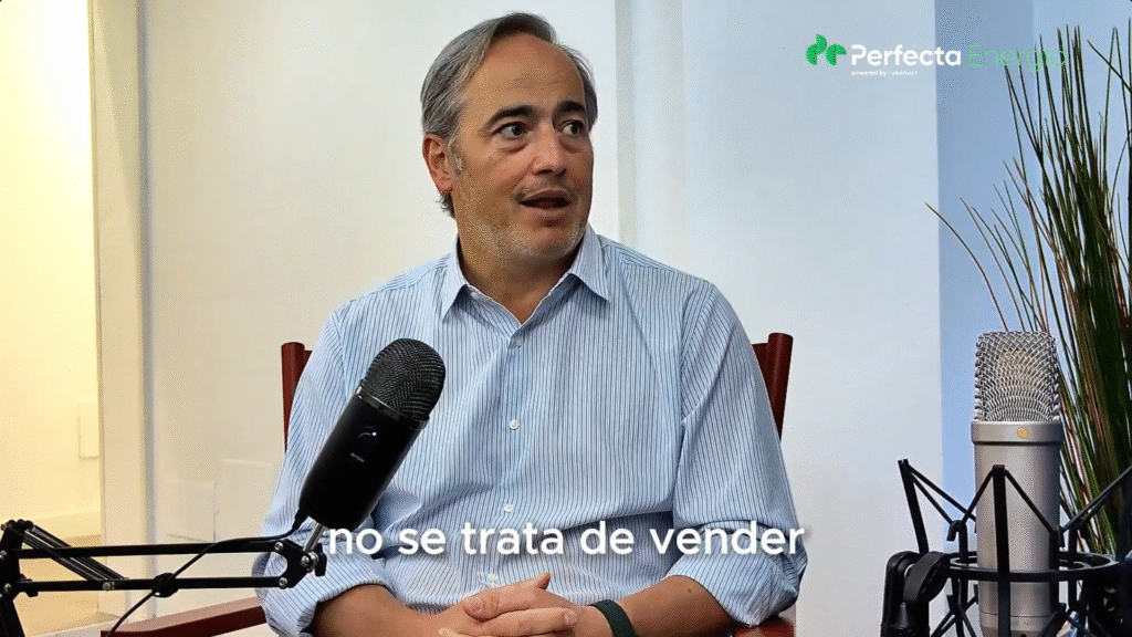 Borja Sáez, CEO de Perfecta energía, entrevistado