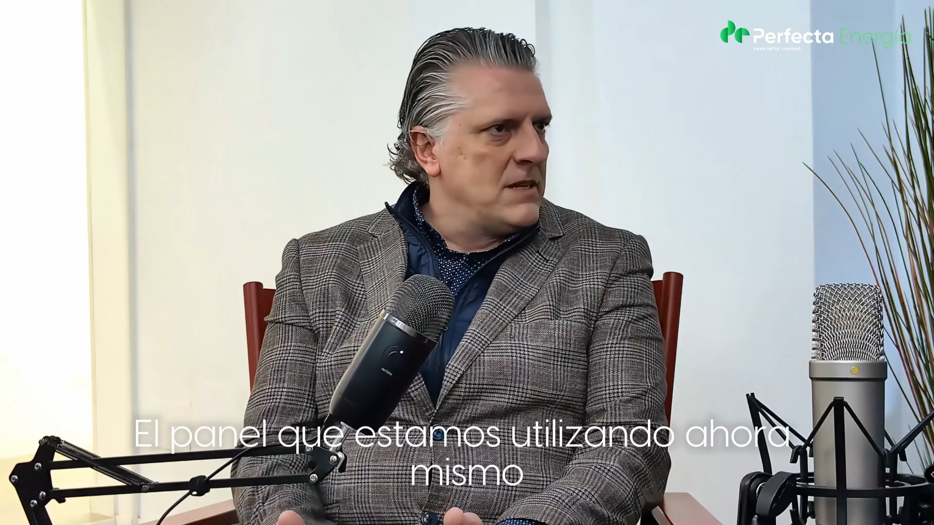 Samuel Sánchez habla sobre la calidad de las placas solares que monta Perfecta Energía